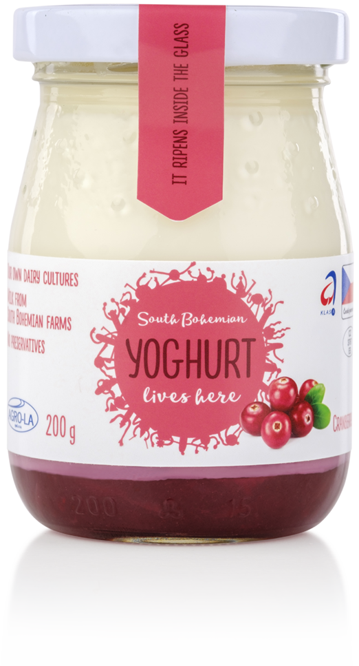 CRANBERRY YOGHURT
