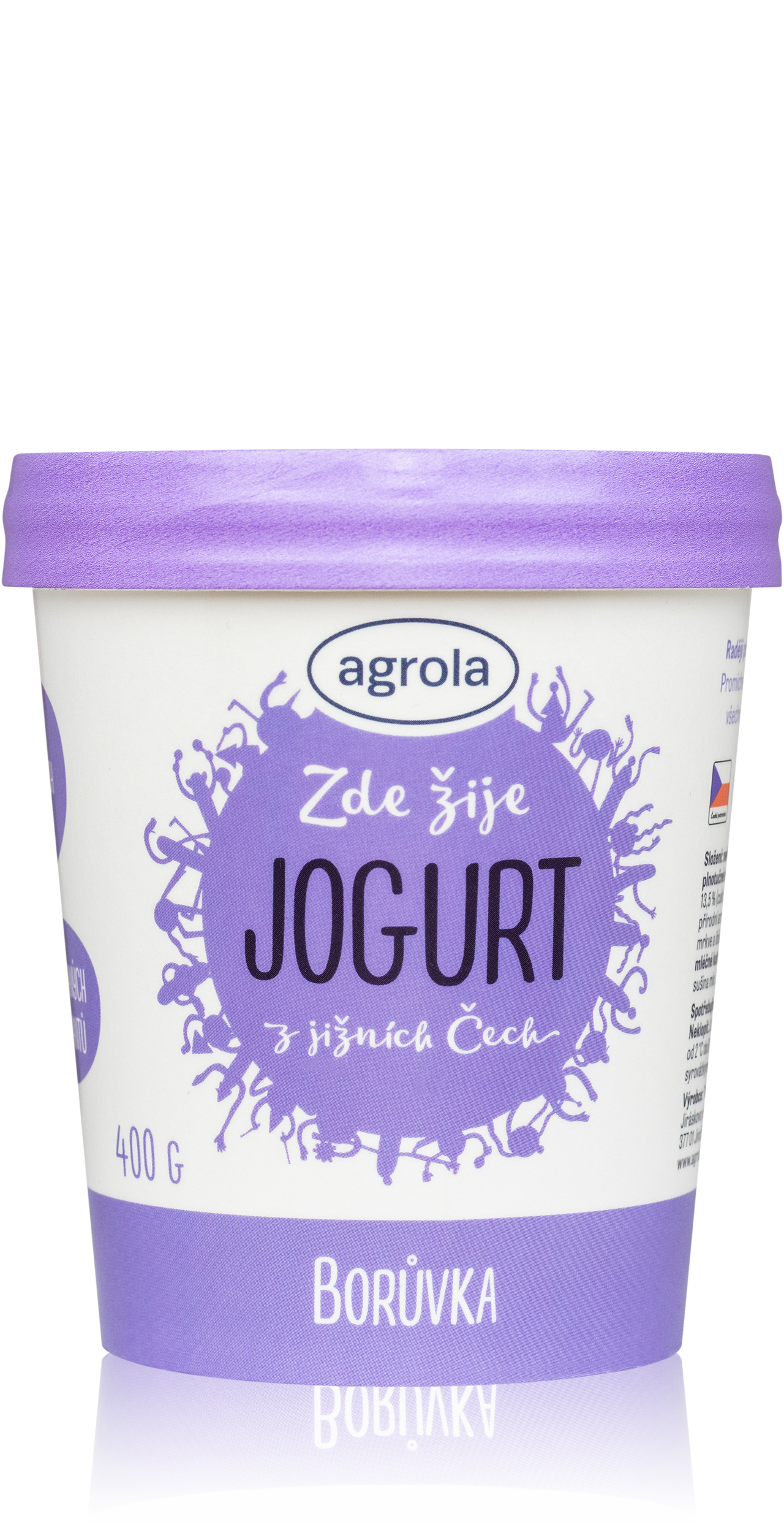 Jogurt-v-kelímku-borůvka